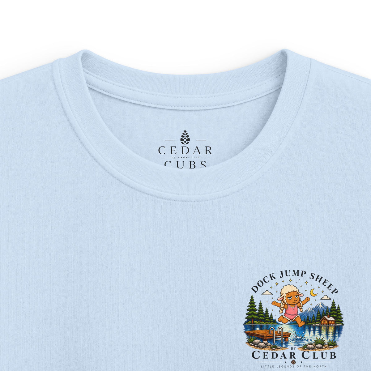 Dock Jump Sheep Kids T-shirt