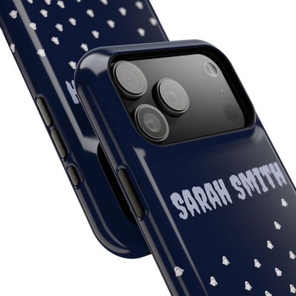 Halloween Ghost Magnetic Impact Phone Case — Custom Name