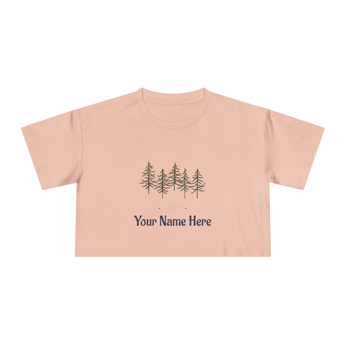 Personalized Crop Tee