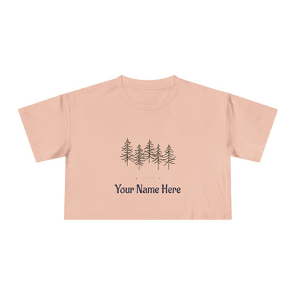 Personalized Crop Tee