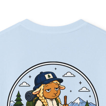 Hiking Sheep Kids T-shirt