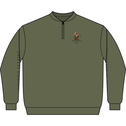 Trust The Captain Q-Zip Sweatshirt
