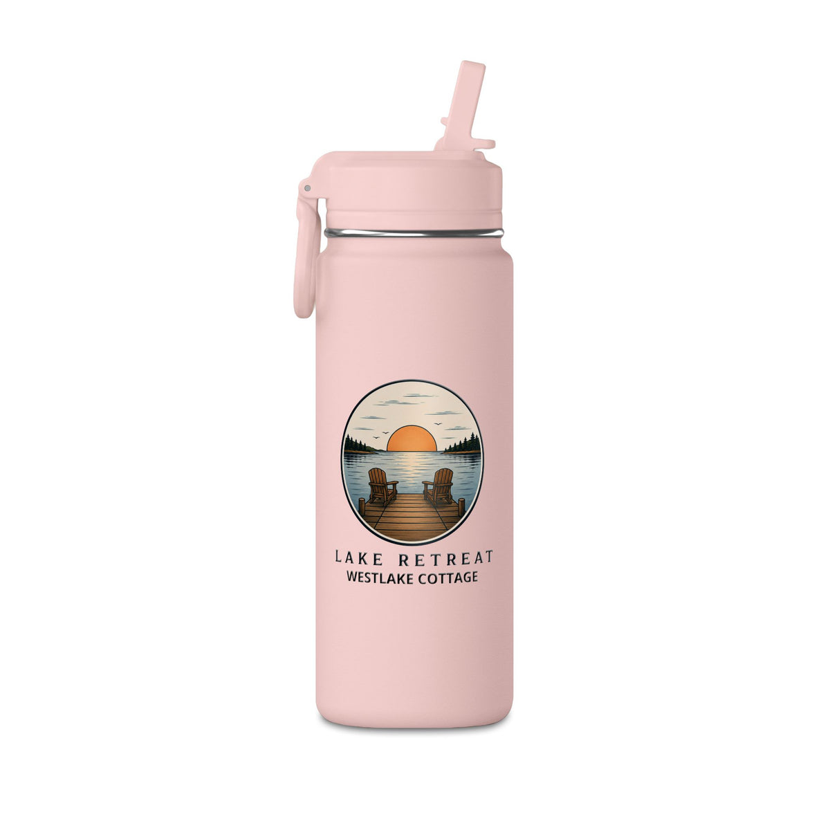 20oz Insulated Mini Bottle - LAKE RETREAT