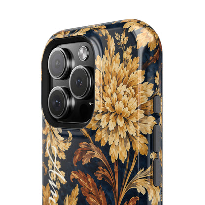 Floral Baroque Magnetic Impact-Resistant Phone Case