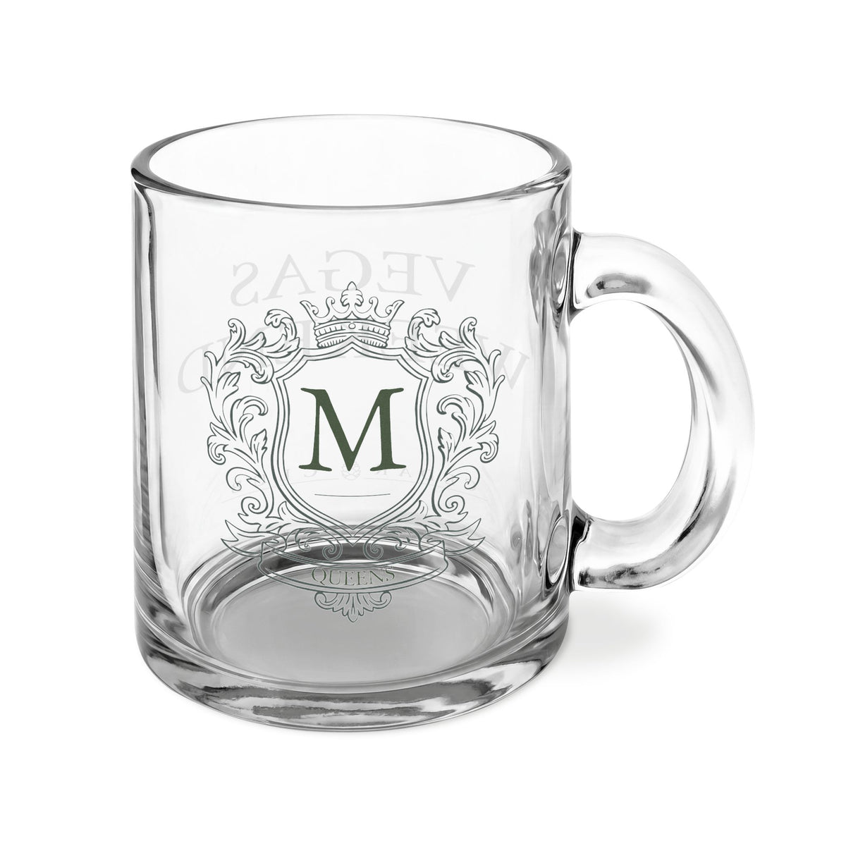 Monogram Glass Mug