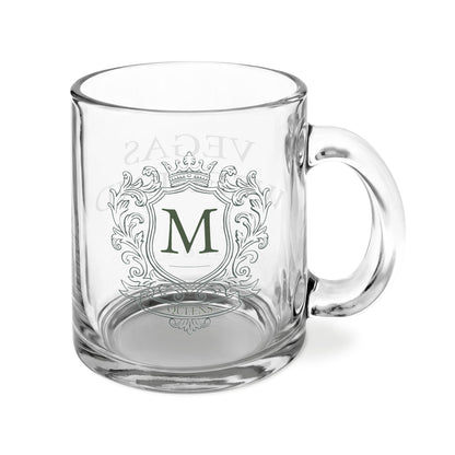 Monogram Glass Mug