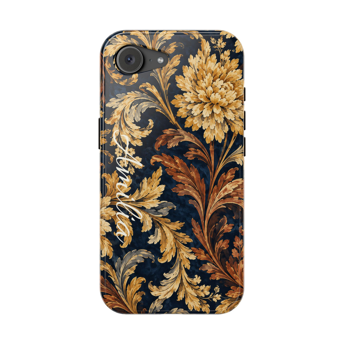 Floral Baroque Magnetic Impact-Resistant Phone Case