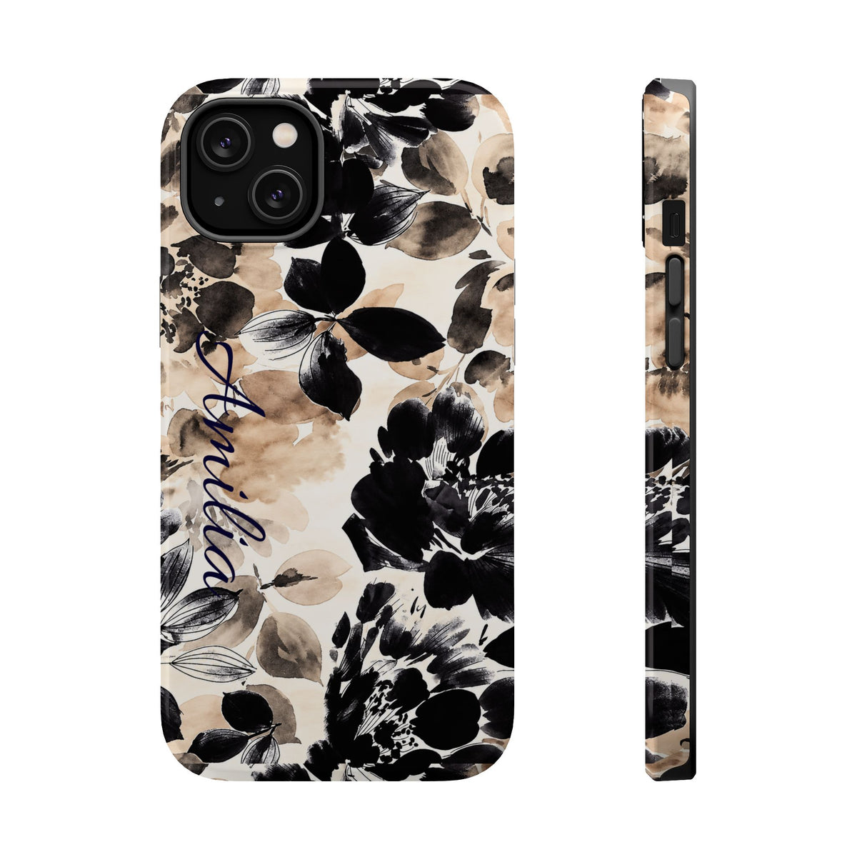 Floral Watercolor Magnetic Impact Phone Case