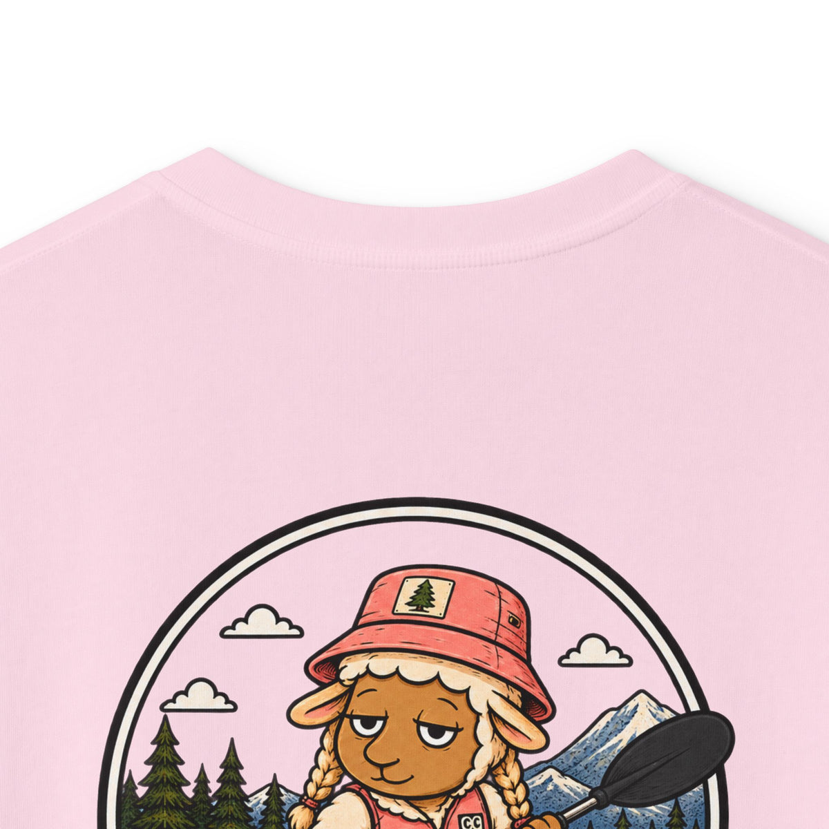 Kayak Sheep Kids T-shirt
