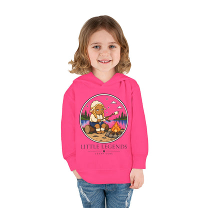 Toddler Hoodie — 'Little Legends' Campfire Design | Cedar Cubs Personalized Pullover