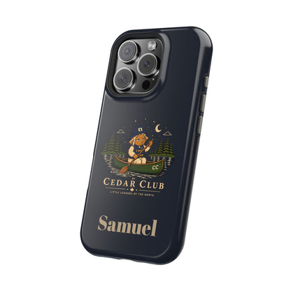 Personalized Canoeing Sheep Phone Case — Magnetic Impact-Resistant