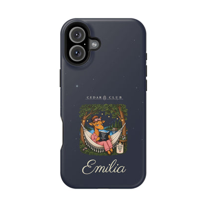 Personalized Resting Beach Face Phone Case — Magnetic Impact-Resistant