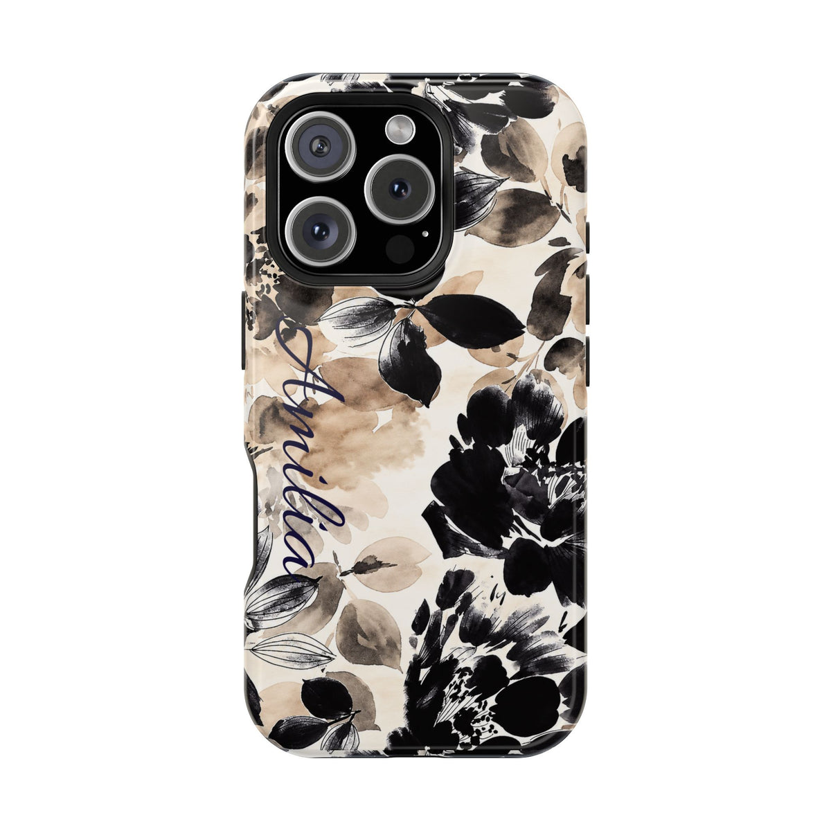 Floral Watercolor Magnetic Impact Phone Case