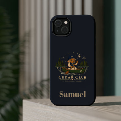 Personalized Canoeing Sheep Phone Case — Magnetic Impact-Resistant