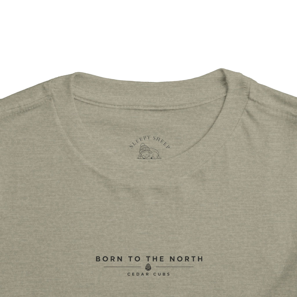 Toddler Tee — 'Cedar Cubs' Graphic (Born to the North)