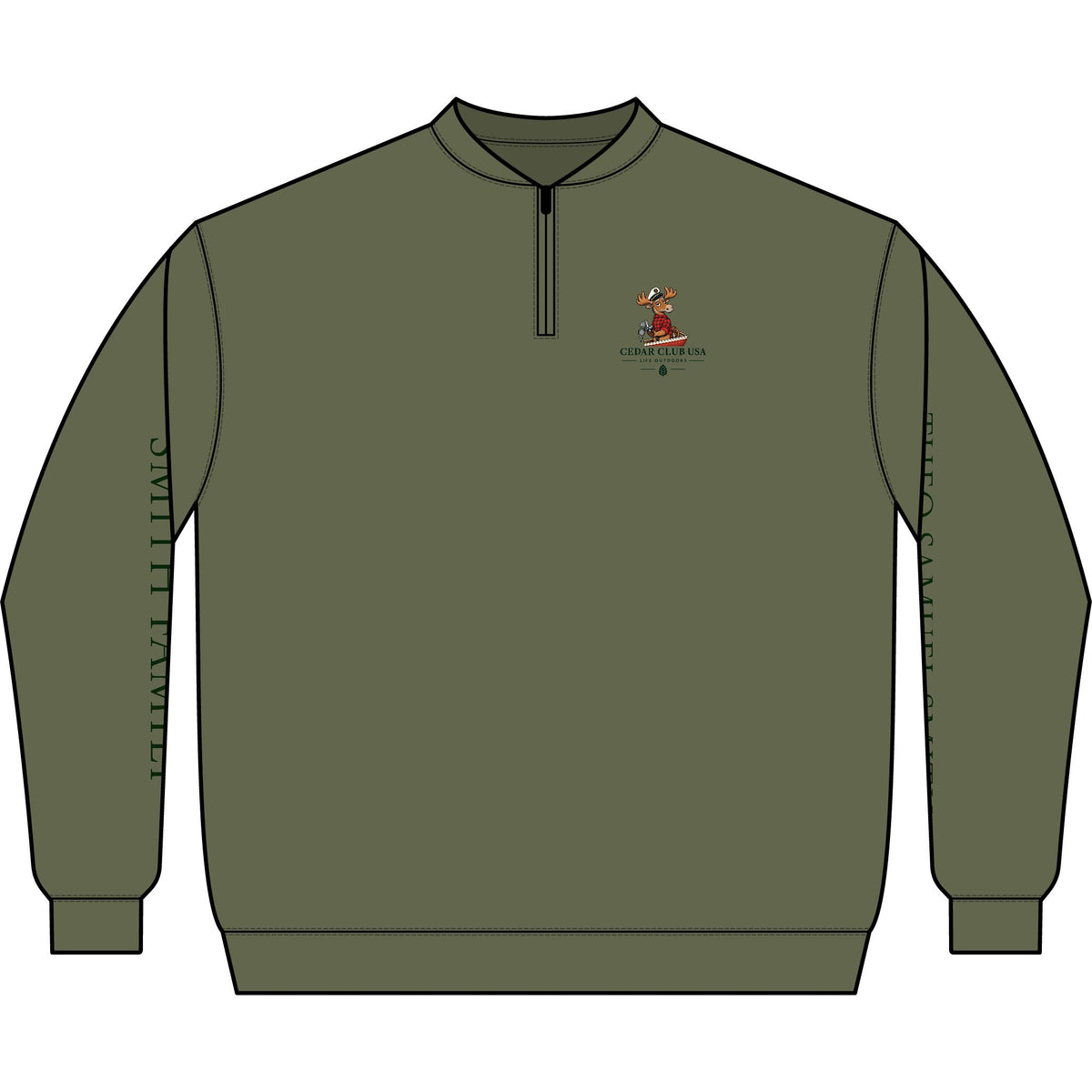 Captain By Experience Q-Zip Sweatshirt