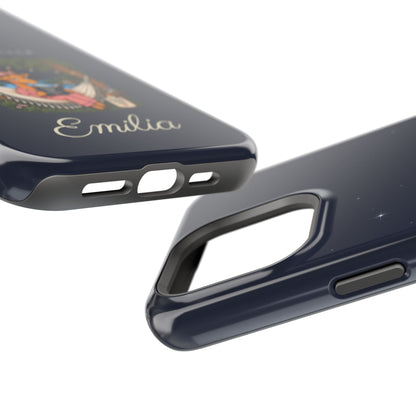 Personalized Resting Beach Face Phone Case — Magnetic Impact-Resistant