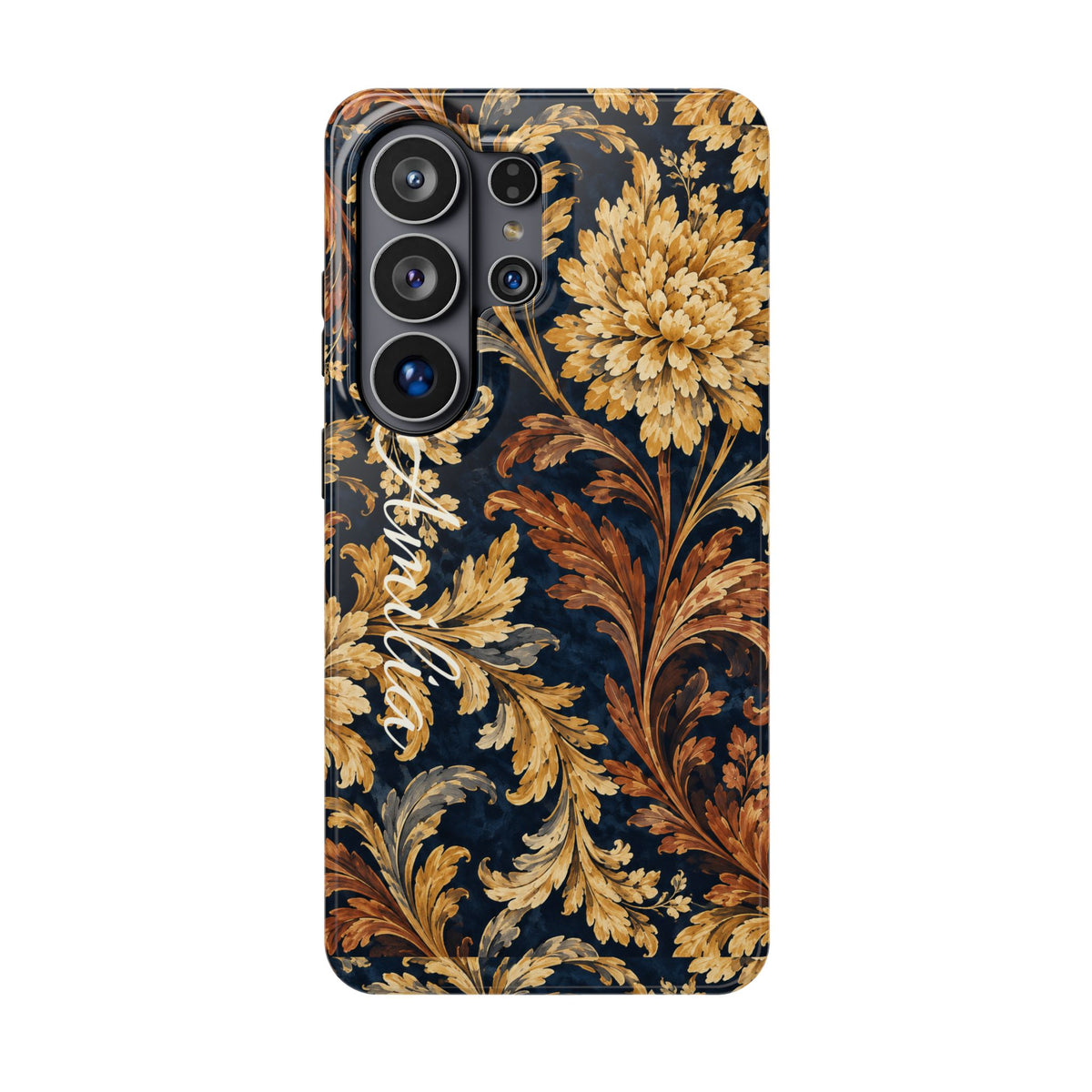 Floral Baroque Magnetic Impact-Resistant Phone Case