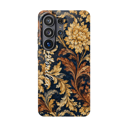 Floral Baroque Magnetic Impact-Resistant Phone Case