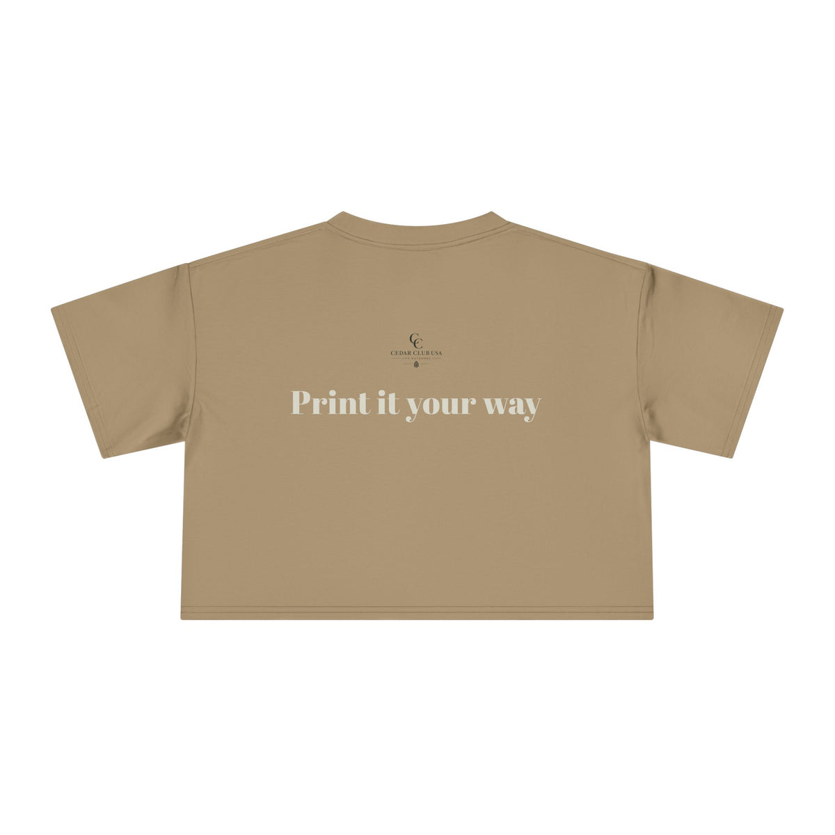 Personalized Crop Tee