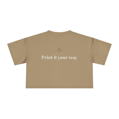 Personalized Crop Tee