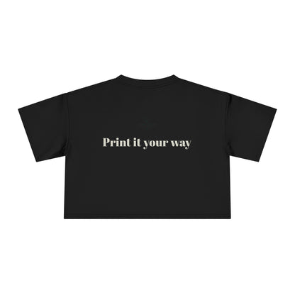 Personalized Crop Tee