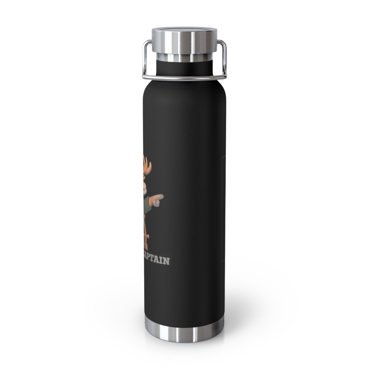 Copper Vacuum Insulated Bottle, 22oz - Trust the Captain