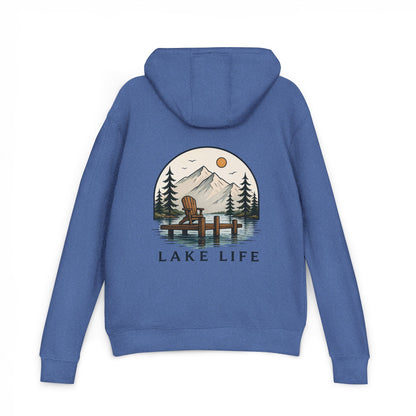 Lake Life Hoodie — Personalized Cozy French Terry Pullover