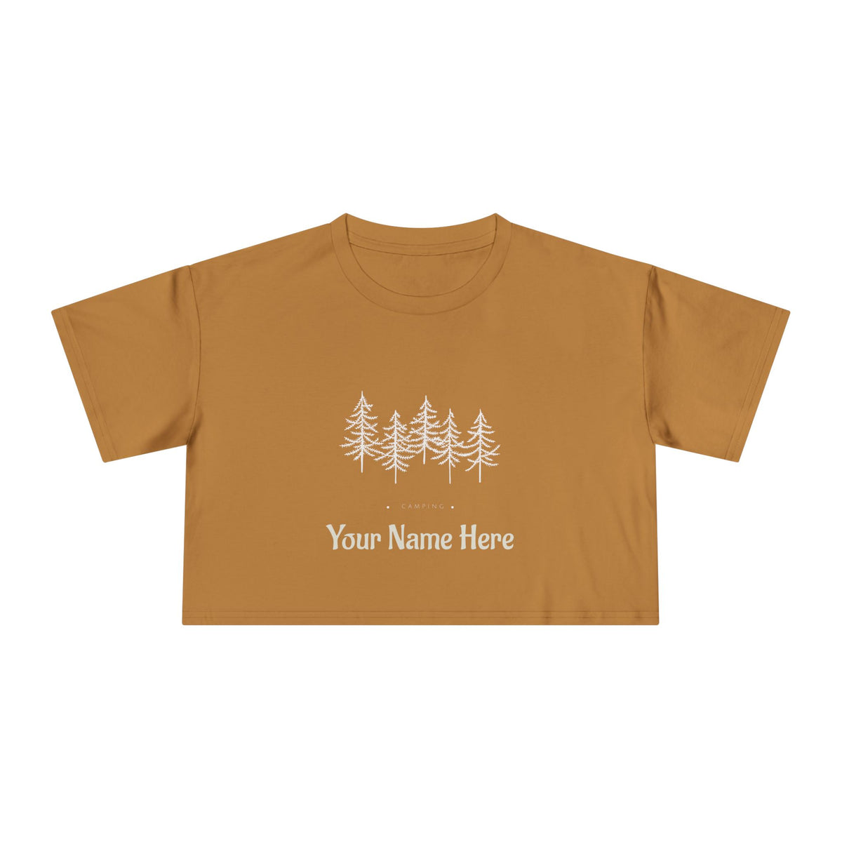 Personalized Crop Tee