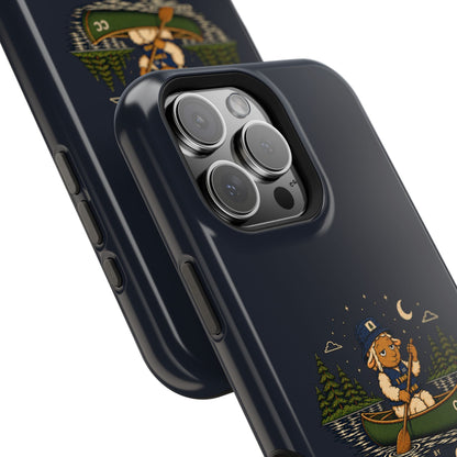 Personalized Canoeing Sheep Phone Case — Magnetic Impact-Resistant