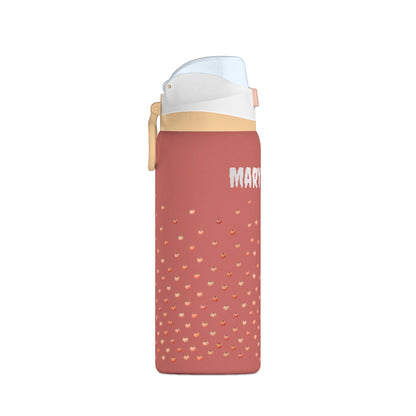 Personalized 32oz Insulated Water Bottle — Pumpkins