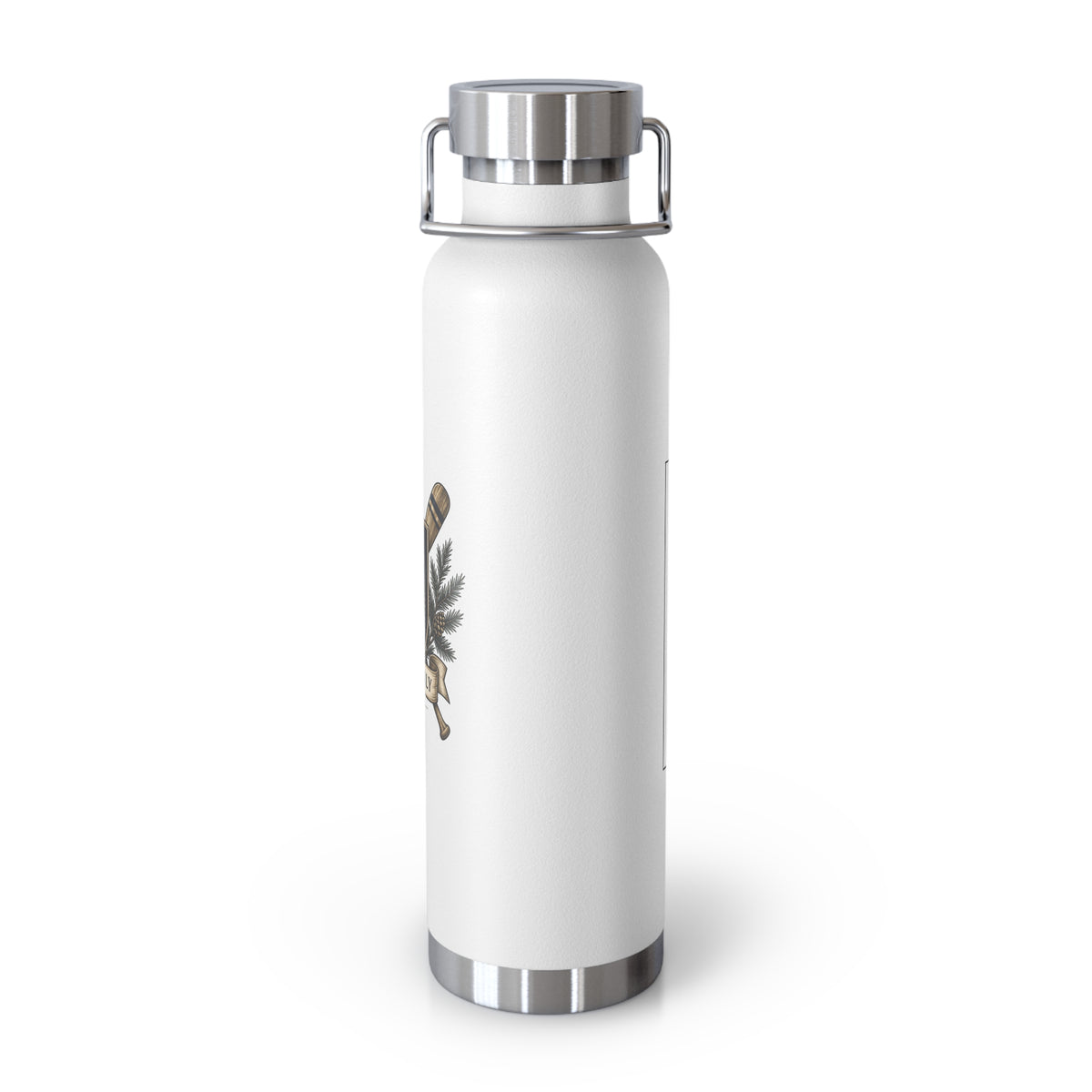 Copper Vacuum Insulated Bottle, 22oz - Family Crest
