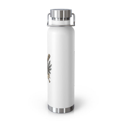 Copper Vacuum Insulated Bottle, 22oz - Family Crest