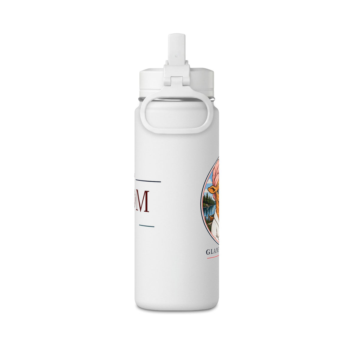 Glamp & Unwind 20oz Water Bottle — Insulated Mini Bottle