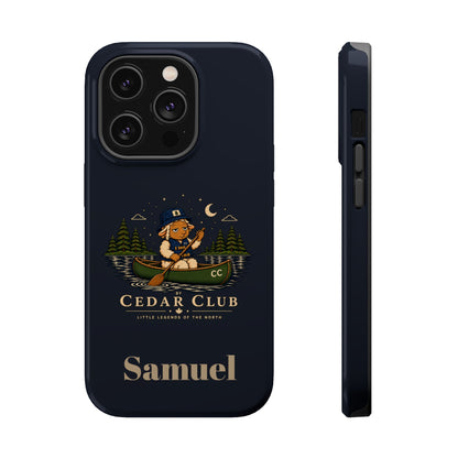Personalized Canoeing Sheep Phone Case — Magnetic Impact-Resistant