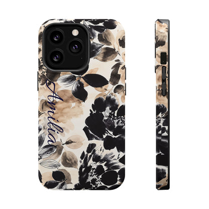 Floral Watercolor Magnetic Impact Phone Case