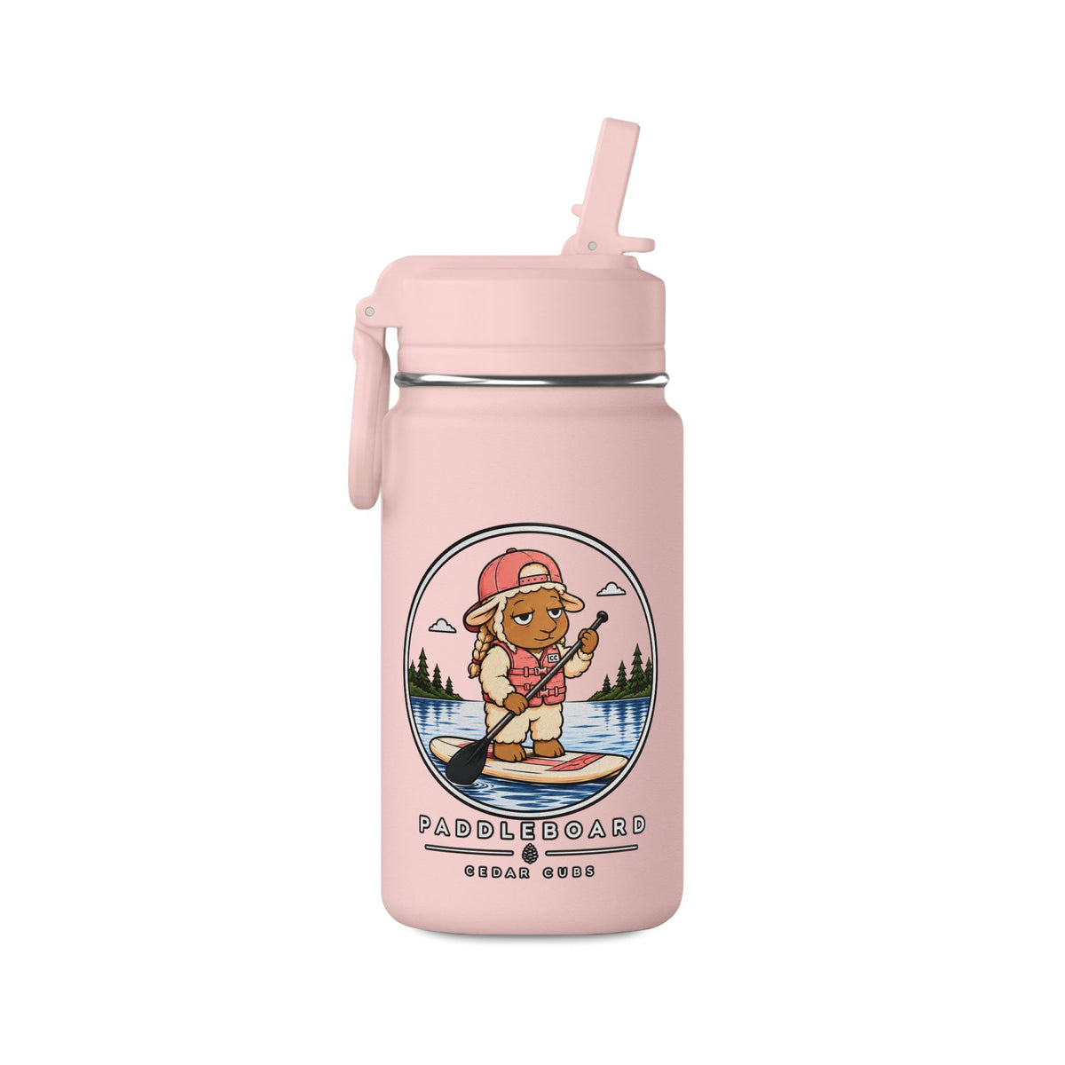 Paddleboard Mini Water Bottle — 14oz Kids/Travel Bottle