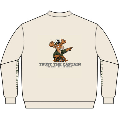 Trust The Captain Q-Zip Sweatshirt