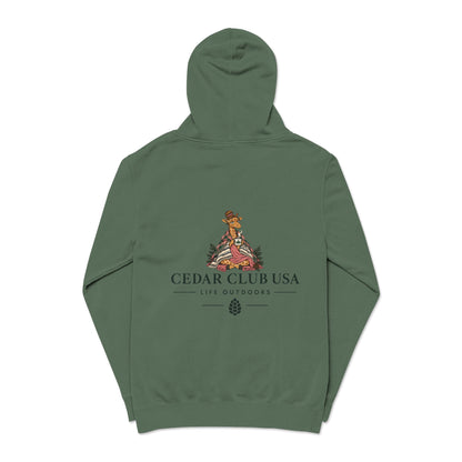 Cedar Club Hoodie — 'Outdoor Expert' Pigment-Dyed Outdoor Pullover