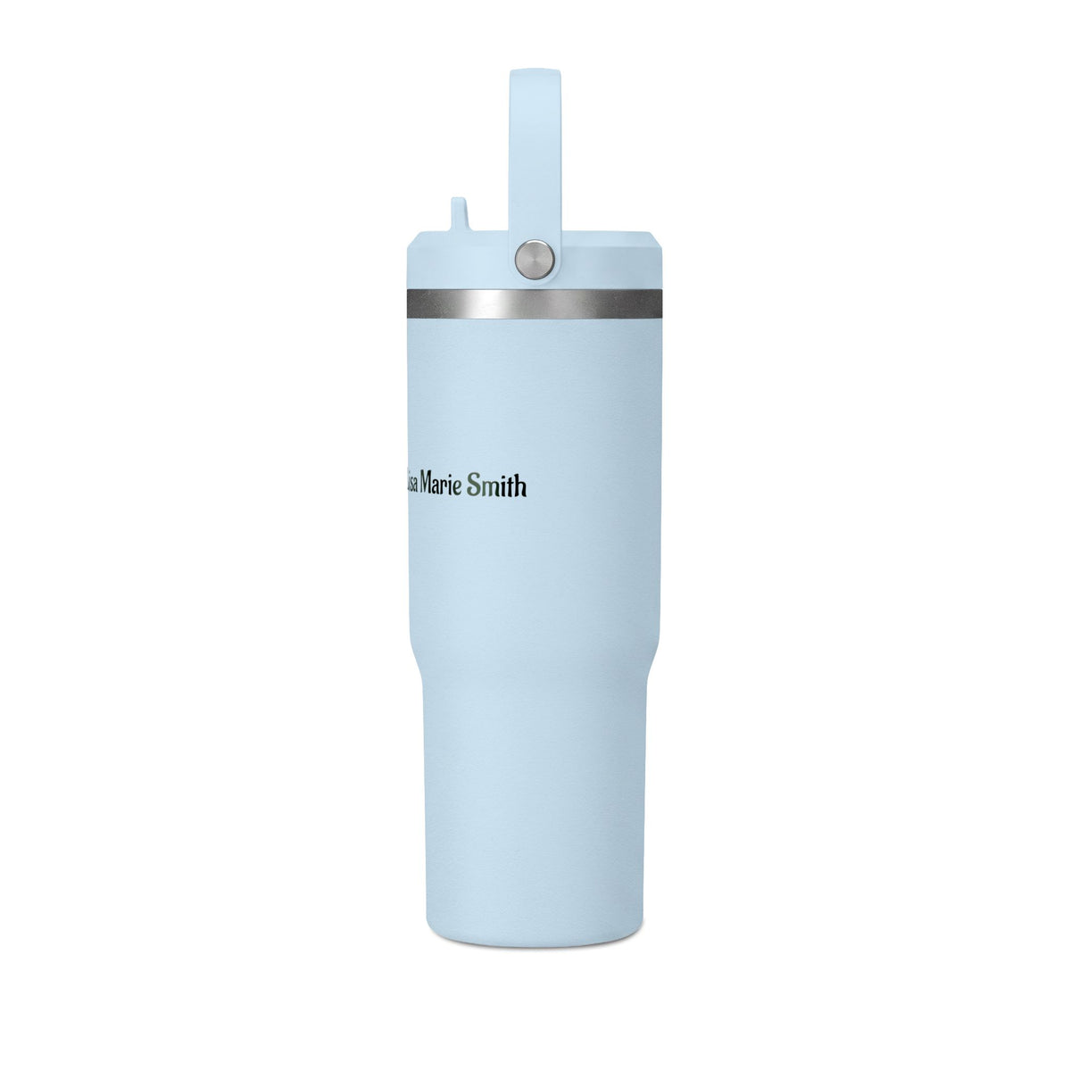Personalized Custom Black Travel 32oz Tumbler