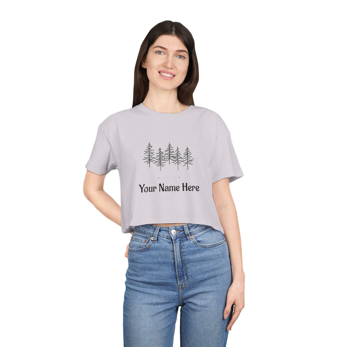 Personalized Crop Tee
