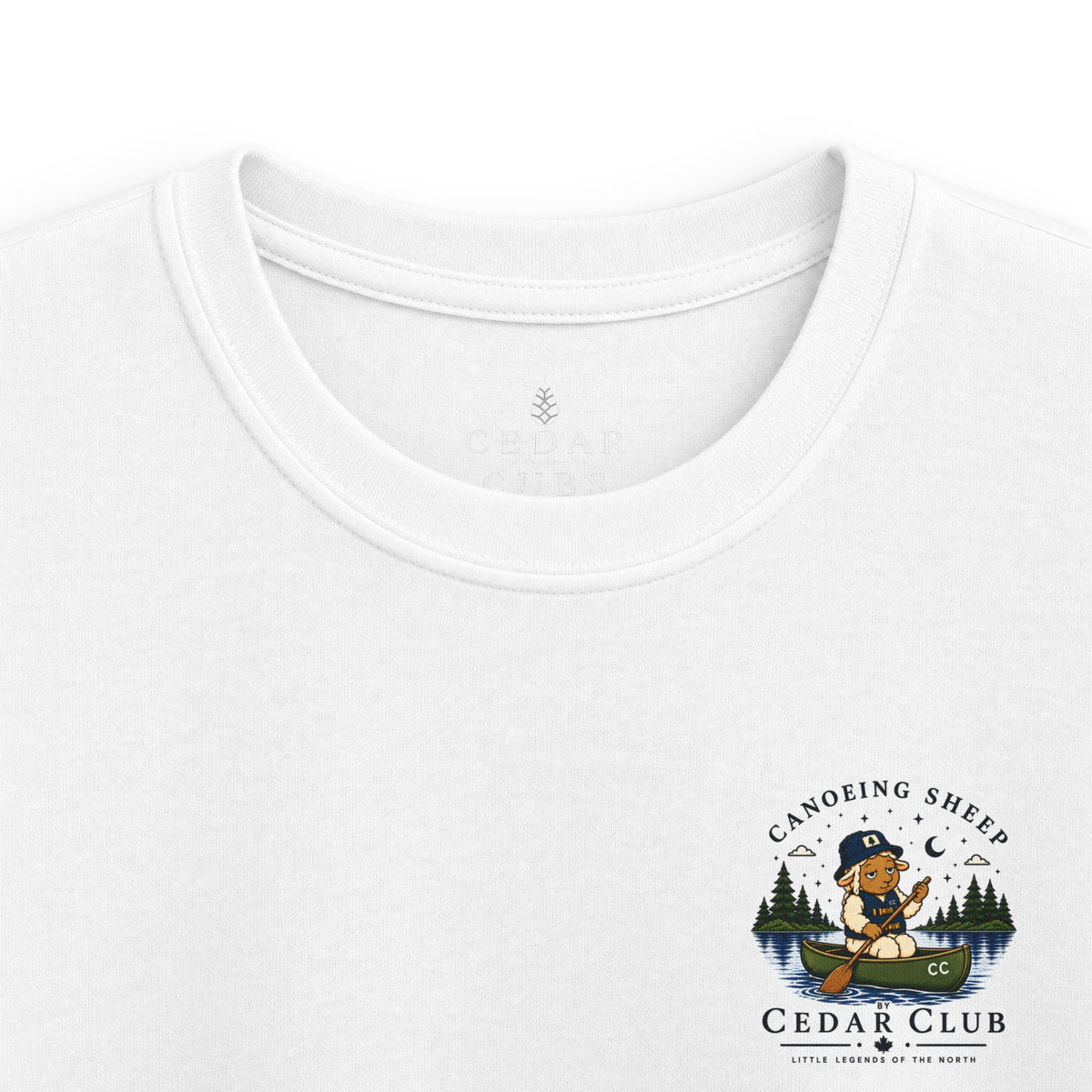 Canoe Sheep Kids T-shirt