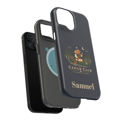Personalized Canoeing Sheep Phone Case — Magnetic Impact-Resistant
