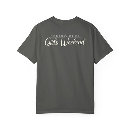 Blue Stripe Crest Graphic T-Shirt