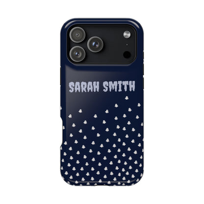 Halloween Ghost Magnetic Impact Phone Case — Custom Name