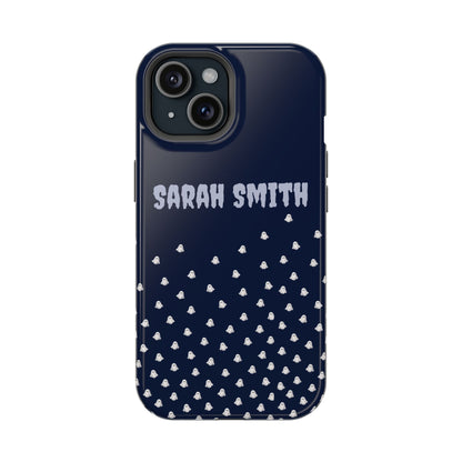Halloween Ghost Magnetic Impact Phone Case — Custom Name