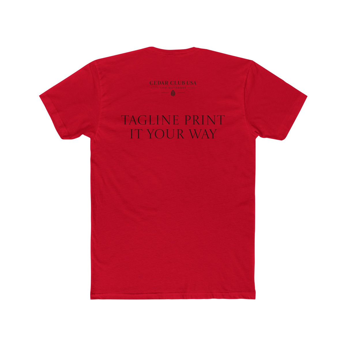 Tee — Personalized Crew Shirt