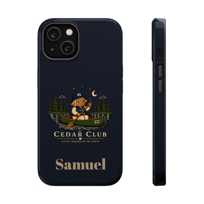 Personalized Canoeing Sheep Phone Case — Magnetic Impact-Resistant