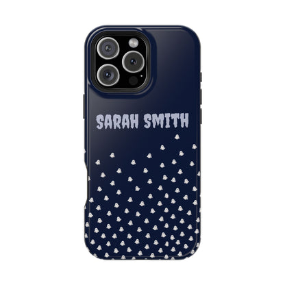 Halloween Ghost Magnetic Impact Phone Case — Custom Name