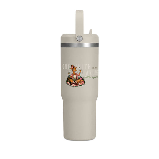 32oz Tumbler - Insulated Travel Cup ONE WITH NATURE